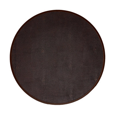No Pattern Round Placemat