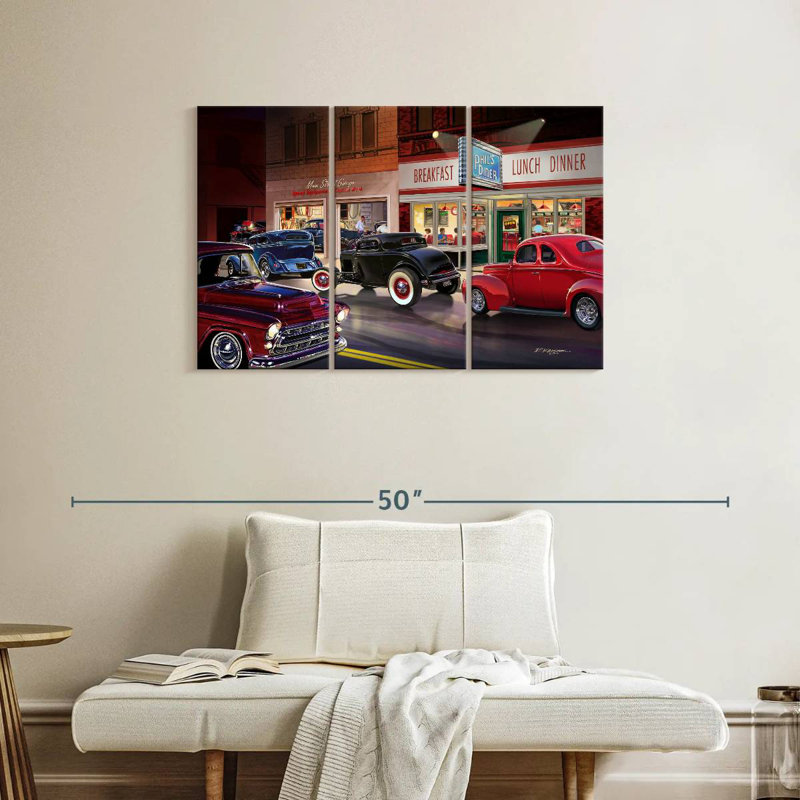 Phil's Diner, H 24 po x l 38 po