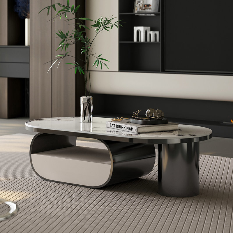 Table basse Modern, H 13,8 po x L 55,1 po x l 31,5 po