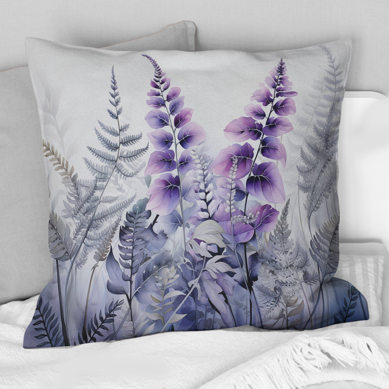 Coussin Ferns Violet Dream II - Ferns
