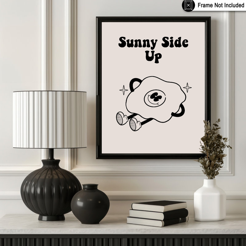 Sunny Side Up No1, Sans cadre, Affiche, H 11 po x l 14 po