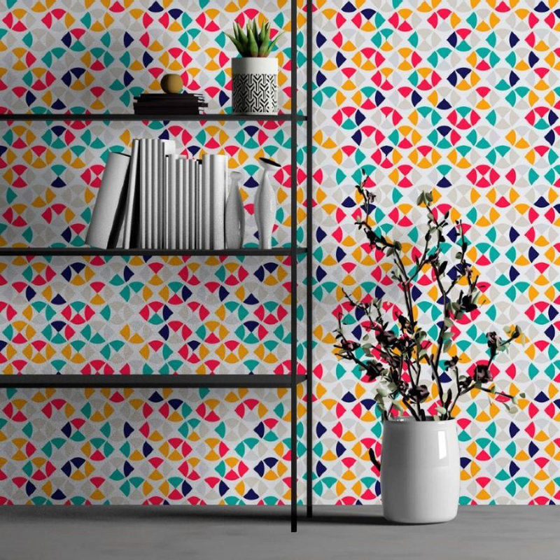Rouleau de papier peint adhésif L 126 po x l 24 po Ahhas