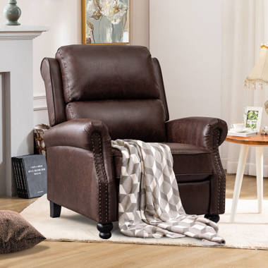 Latitude Run® Modern Living Room Upholstered Recliner Chair with Thick Seat  Cushion and Backrest