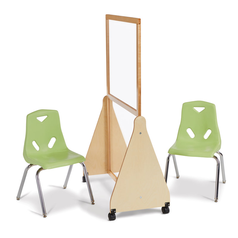 Petit paravent mobile Jonti-Craft® See-Thru