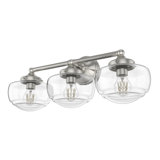 Hunter Saddle Creek 3 Light Vanity Wall Light Fixture