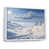 Cadre flottant blanc