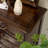 Dark Walnut Solid Wood Accent Cabinet