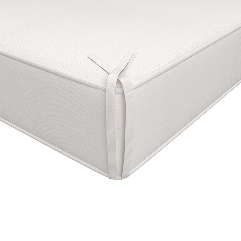 Coussin de repose-pieds d'extérieur Sunbrella®, Toile Sunbrella® naturel