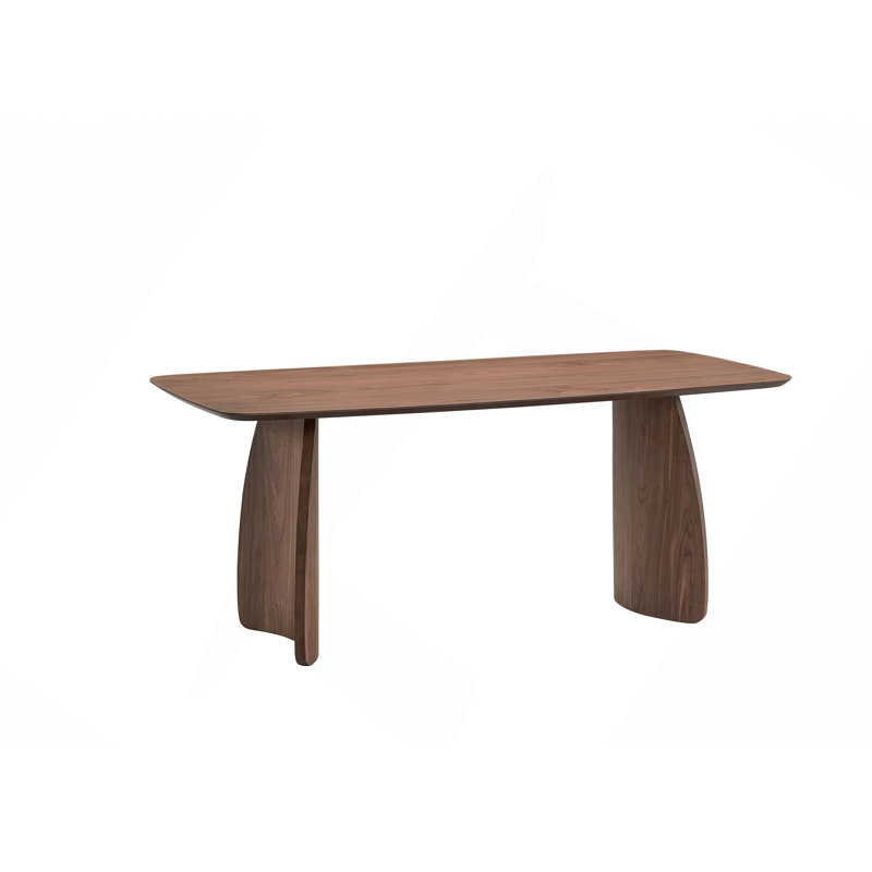Hadasa Walnut Finish Dining Table