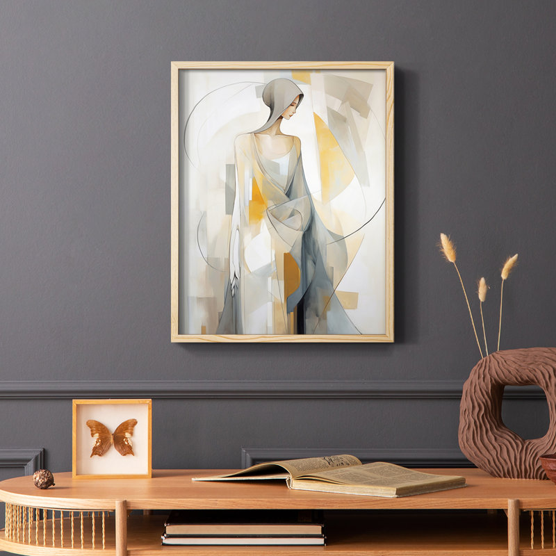 WOMEN Series CXLII - reproduction encadrée de qualité supérieure - prête à être accrochée - aucun clou requis