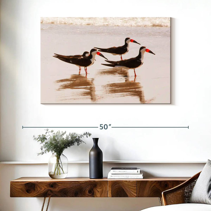 Brampt A Few Black Skimmers I, 26" H x 39" W