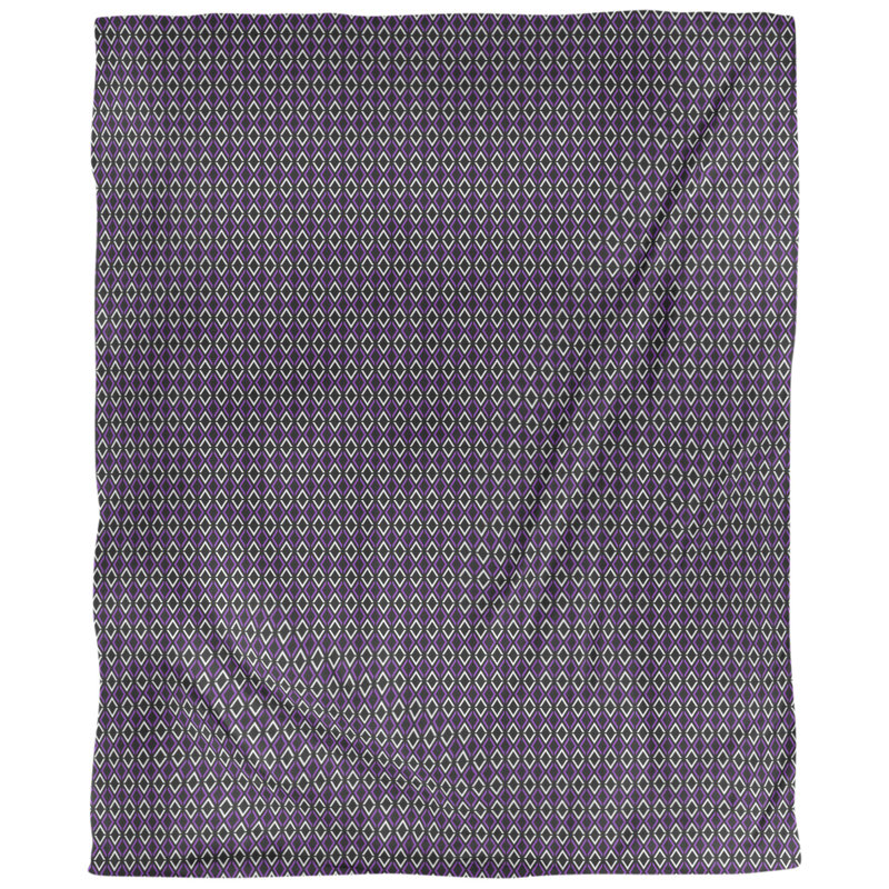Fabric, Purple, 60" L x 36" W, Spun Polyester