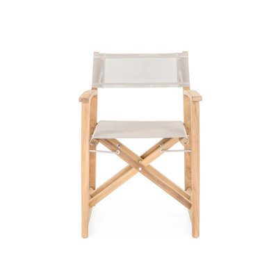 Classic Teak Gray Director Chair