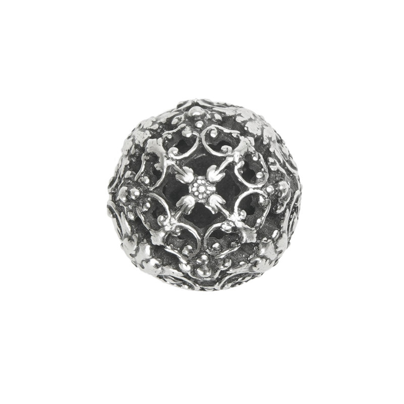 Poignée ronde Juliane Grace, Argent argent