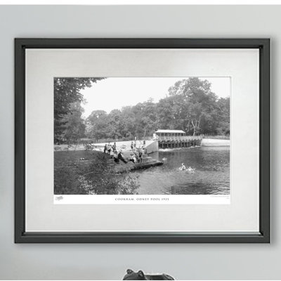 Cookham, Odney Pool 1925 - Single Picture Frame Print