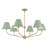 Ksyn 6 Light Vibrant Gold Chandelier-108892389