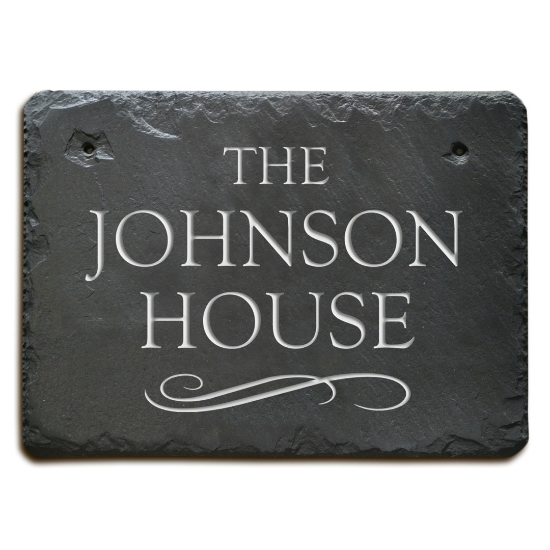 Rectangle Wall Plaque The Slate Masons Plaque 