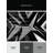 Soft Plush Faust New Years Modern & Contemporary Abstract Area Rug in Blue – Black Binding-1917636436