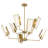 8 - Light Dimmable Geometric Chandelier