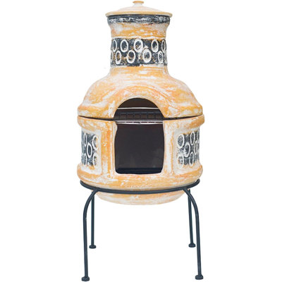 Emmayn Round Wood Burning Smokeless Chimnea