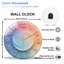 Horloge murale Rainbow