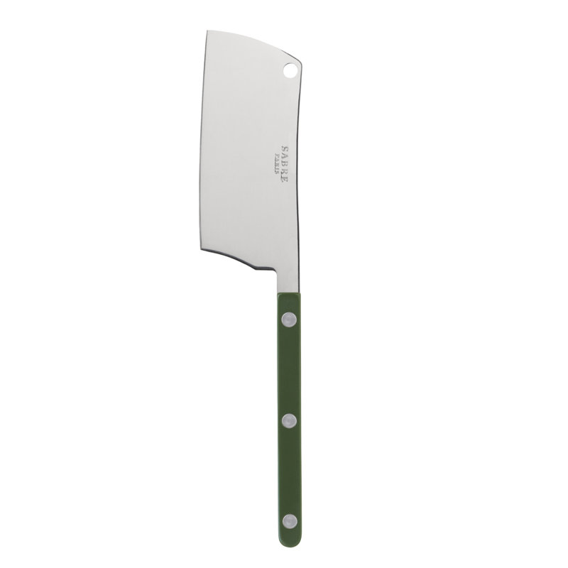 Bistrot Solid Cheese Knife, Green