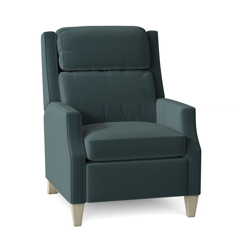 Spyglass Leather Recliner, 1183 Dove, Creme Brulee, Manual