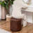 Rangi Tufted Round Standard Ottoman-1503980770