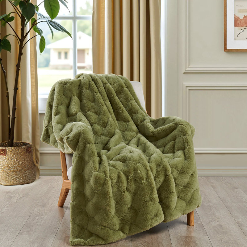 Throw Blanket, Sage