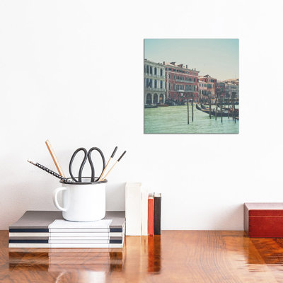 Looking Along The Grand Canal by Laura Evans - Gallery-Wrapped Canvas Giclée on Canvas