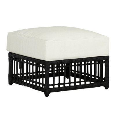 Newport Outdoor Ottoman with Cushion
