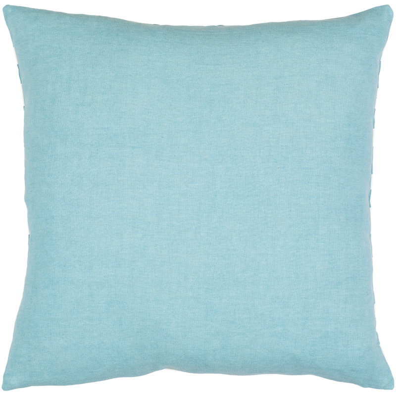 Lachen Pillow Cover C Lumbar, Teal/Cream