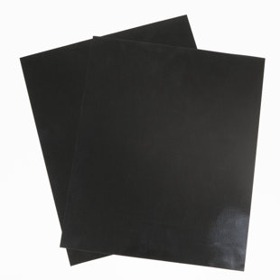 Plastic Non-Stick Dishwasher Safe Grill Grid Mat (Set of 2)