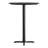 Commercial Seamless Surface Tabletop with Bar Height Crisscross Base-156453022-167038655