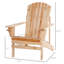 Chaise Adirondack en bois Abilene-1096682873