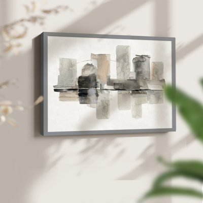Urban Oasis II -Framed Print - Restickable
