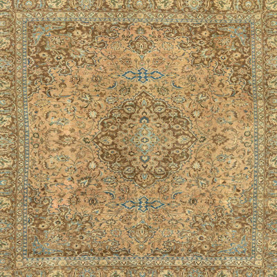 Tapis décoratif multicolore à motif abstrait