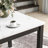 Samson 5-Piece Counter Height Faux Marble Dining Set with Velvet Chairs-2124228827