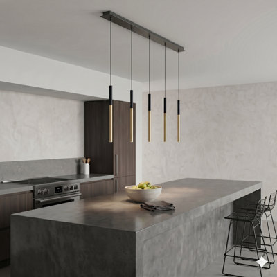 Baileyton 5 - Light Kitchen Island Pendant