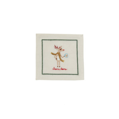 Jyshon Critters Cocktail Napkin 6"x 6"