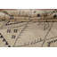 Tapis oriental marocain à motif de treillis 7 x 11