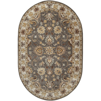 Arden Hand Tufted Wool Floral Indoor Rug