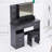 41" Large Size Left Drawer Desktop Vanity-113720727