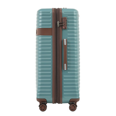 4 Piece Luggage Set Suitcase Set, ABS Hard Shell Lightweight Expandable Travel Luggage With 4 Packing Cubes, TSA Lock, Spinner Wheels (16/20/24/28)