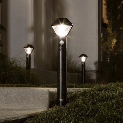 LED Battery Powered Dusk to Dawn Outdoor Security Area Light with Motion Sensor
