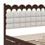 Grand lit plateforme en bois avec 2 grands tiroirs et lit simple TG-1404325468