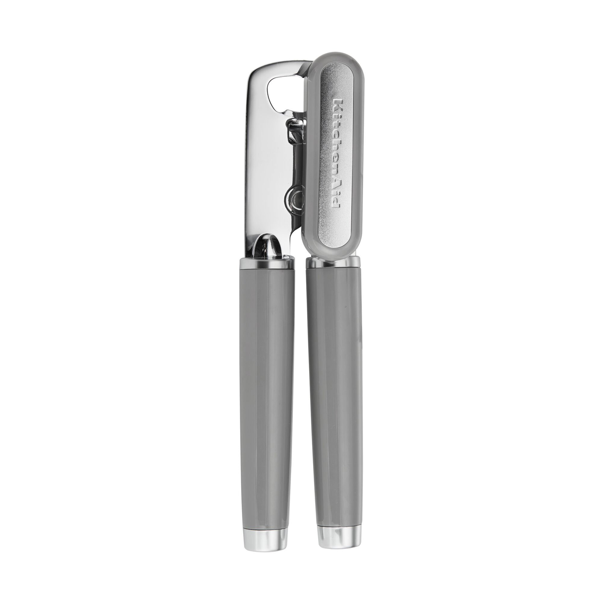 Home Basics Stainless Steel 3-in-1 Manual Can Opener, Silver