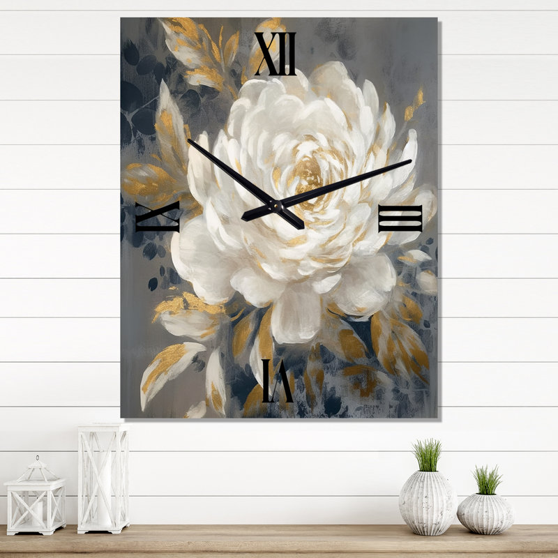 Horloge murale Jaliesa, H 32 po x l 16 po x P 1 po