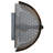 Metro Fusion Flush Mounted Sconce