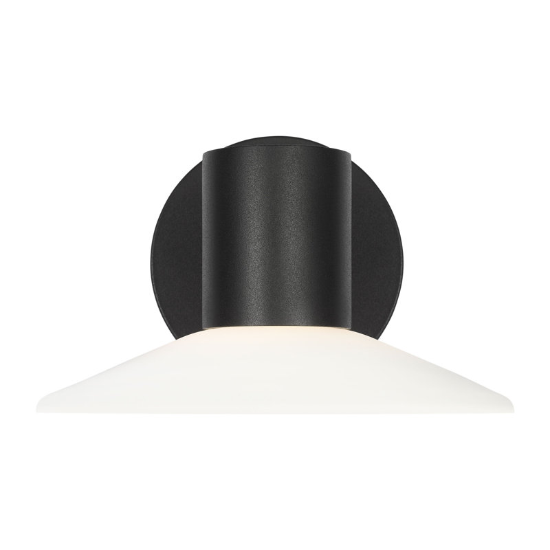 Focal LED Outdoor Wall Lantern, 5.25" H x 8" W x 9.75" D, 6 W